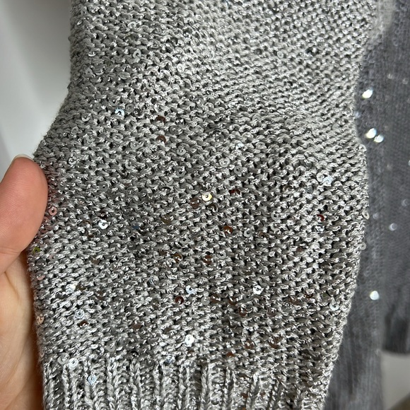 NEW Belldini Cowl-neck Sequin Sweater NWT - Picture 3 of 6